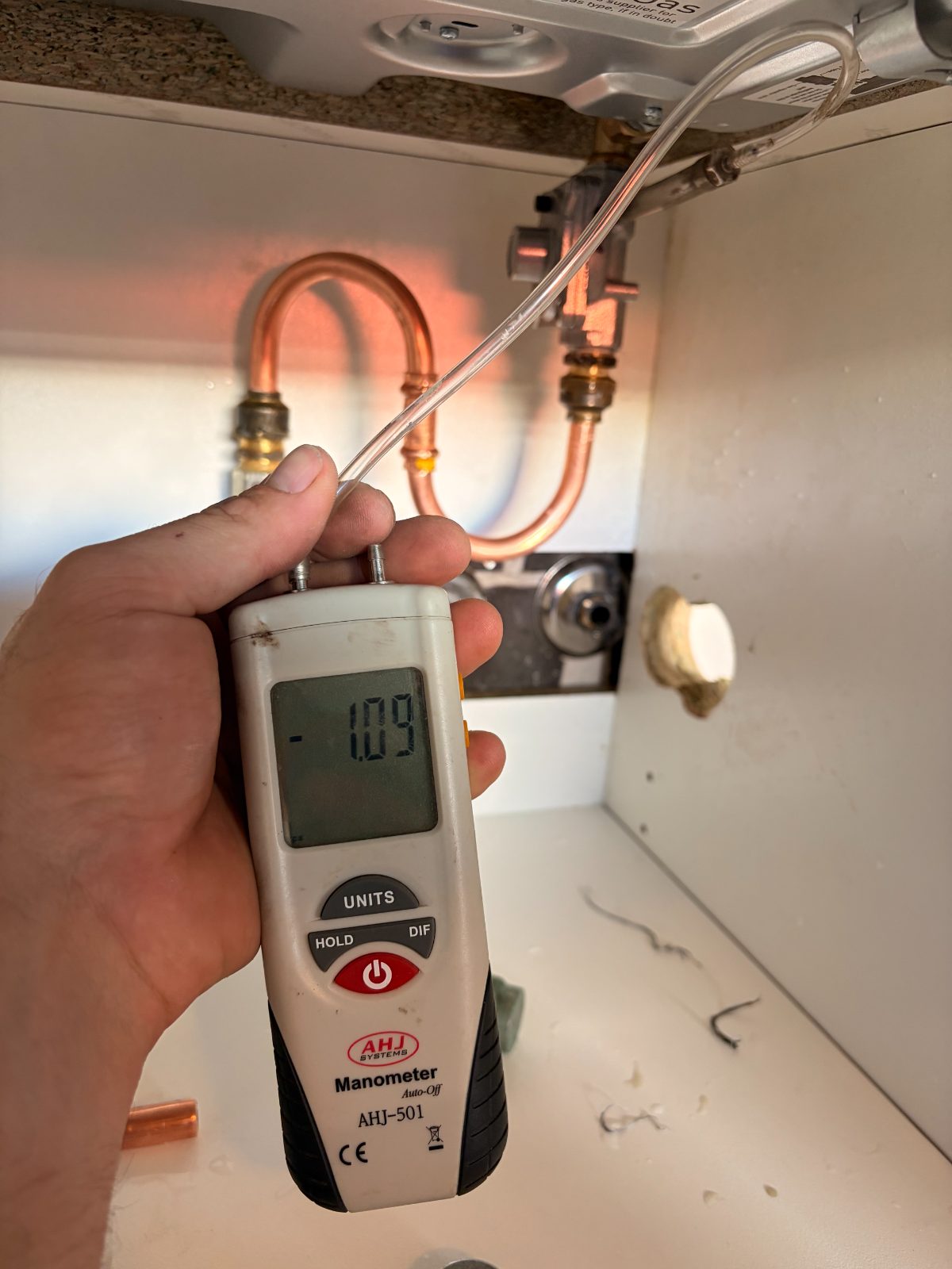 Gas cooktop installation in Sippy Downs
