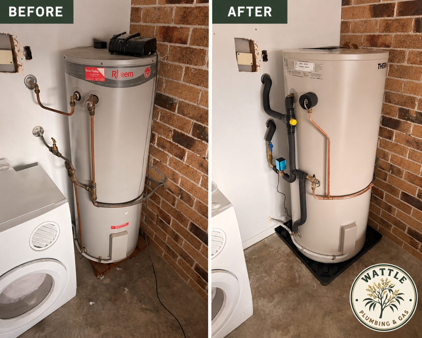 Hot water unit replacement in Little Mountain